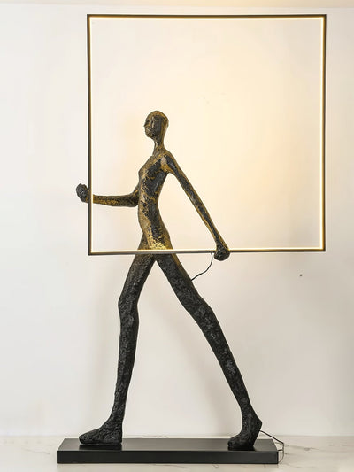 Cirarelia Floor Lamp Sculpture LED Figure