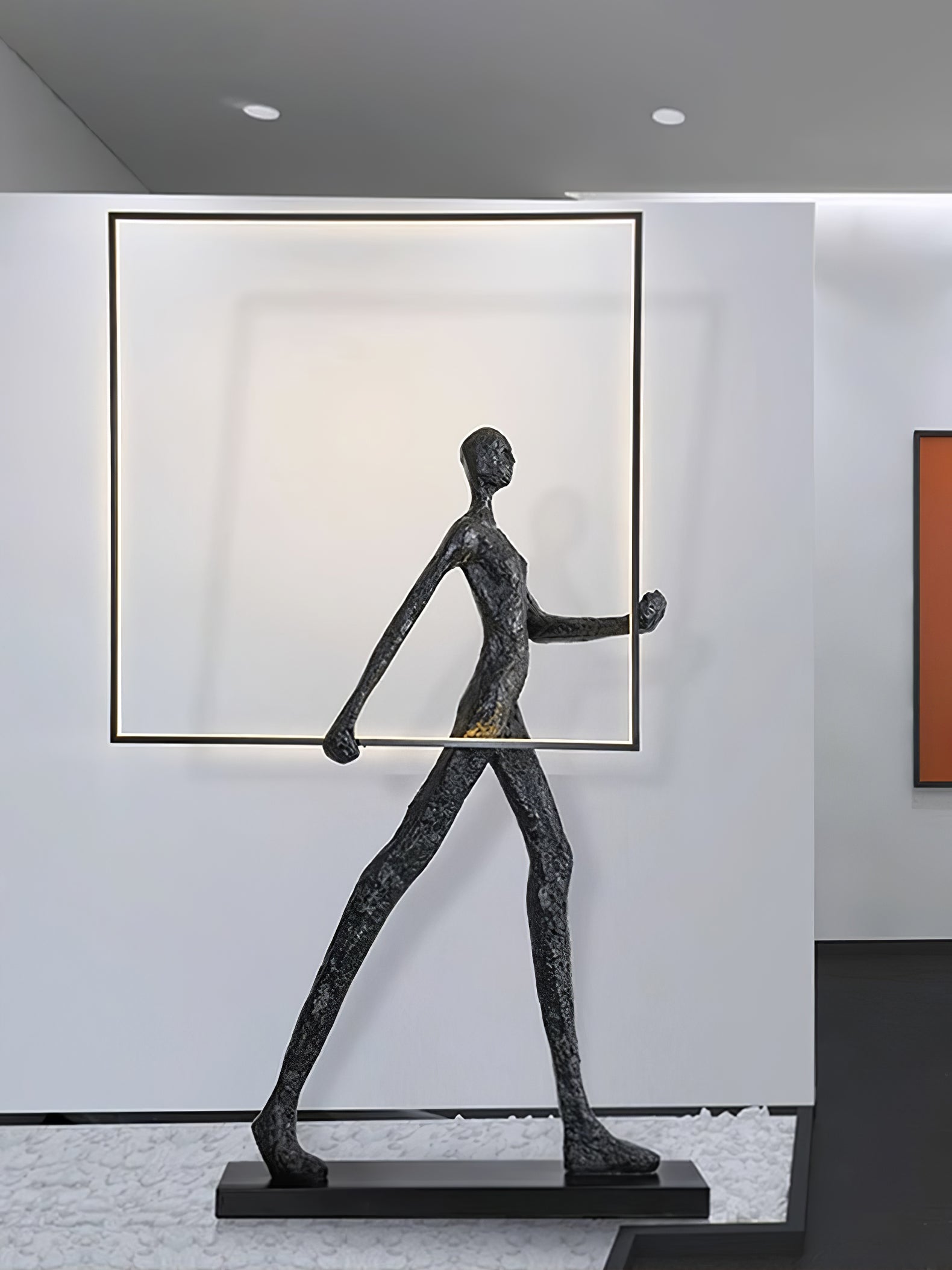 Cirarelia Floor Lamp Sculpture LED Figure