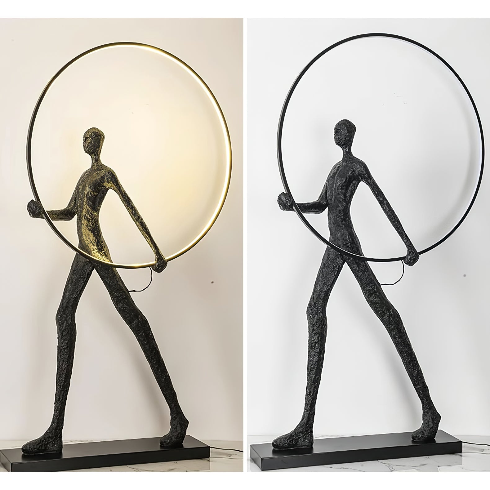 Cirarelia Floor Lamp Sculpture LED Figure