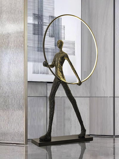 Cirarelia Floor Lamp Sculpture LED Figure