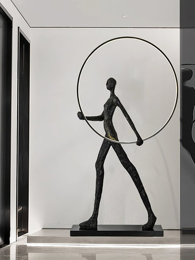 Cirarelia Floor Lamp Sculpture LED Figure