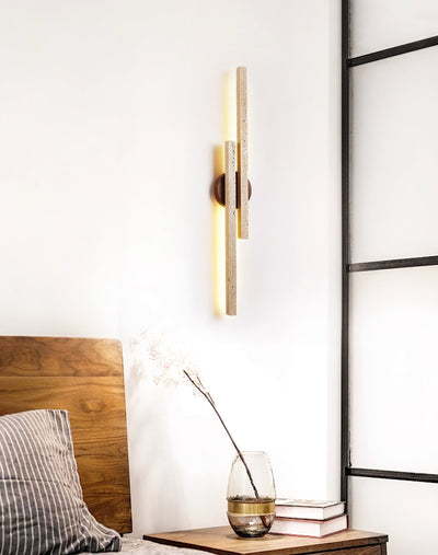 Myliryra Travertine Wall Light
