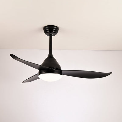 Fia Modern Wood Ceiling Fan with Light