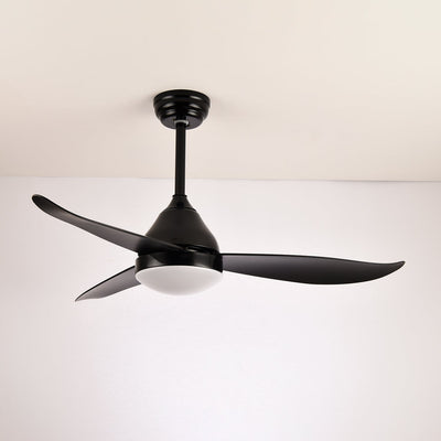 Fia Modern Wood Ceiling Fan with Light