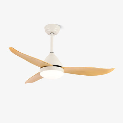 Fia Modern Wood Ceiling Fan with Light
