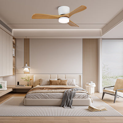 Nielsen Wooden  42"/52" Ceiling Fan  With Light