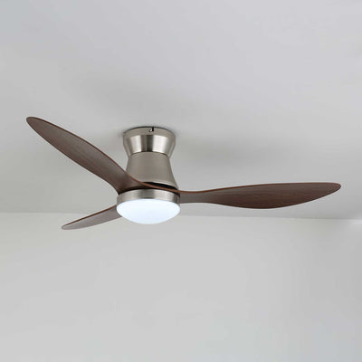 Zerath Modern Wood Ceiling Fan Light