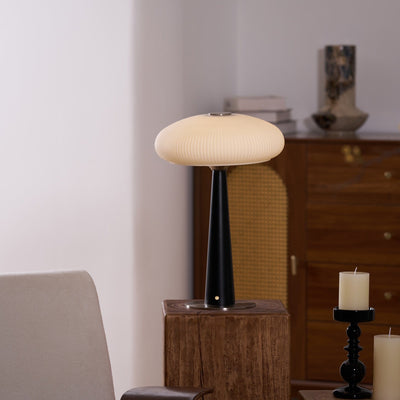 Glow Minimalist Wood Table Lamp