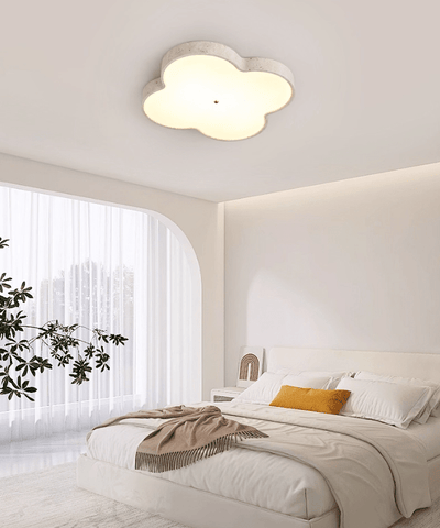 Nuvérin Aethel Cloud Travertine Ceiling Lamp