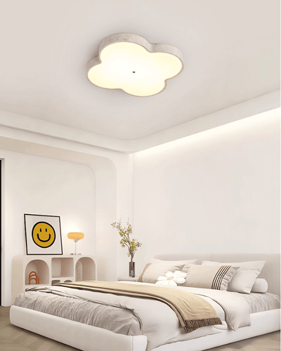 Nuvérin Aethel Cloud Travertine Ceiling Lamp