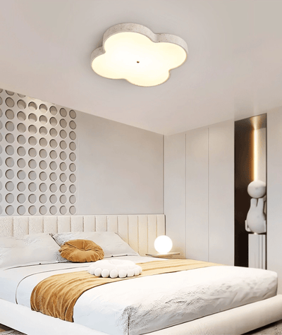 Nuvérin Aethel Cloud Travertine Ceiling Lamp