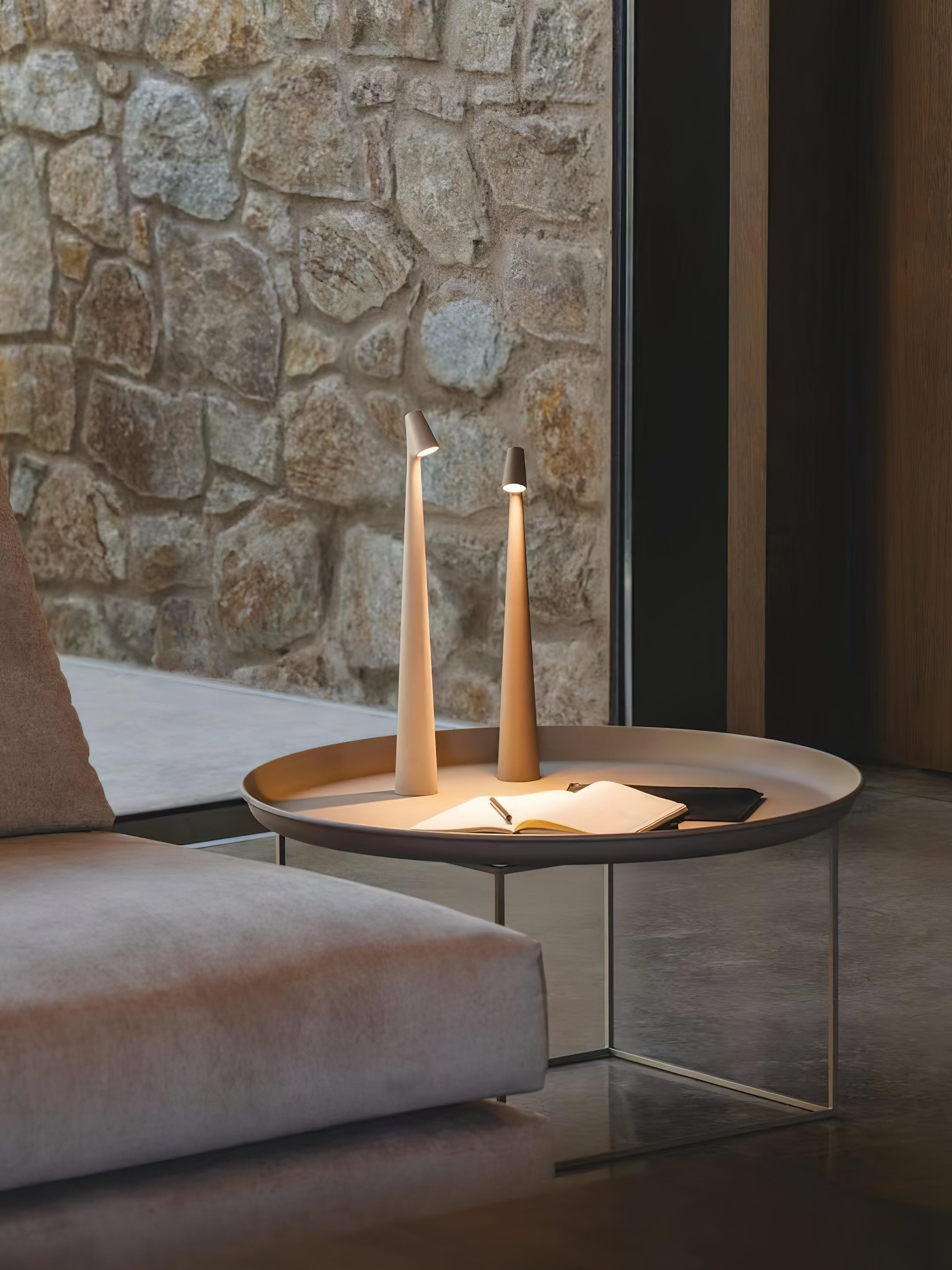 Nirerora Acrylic Minimalist Table Lamp