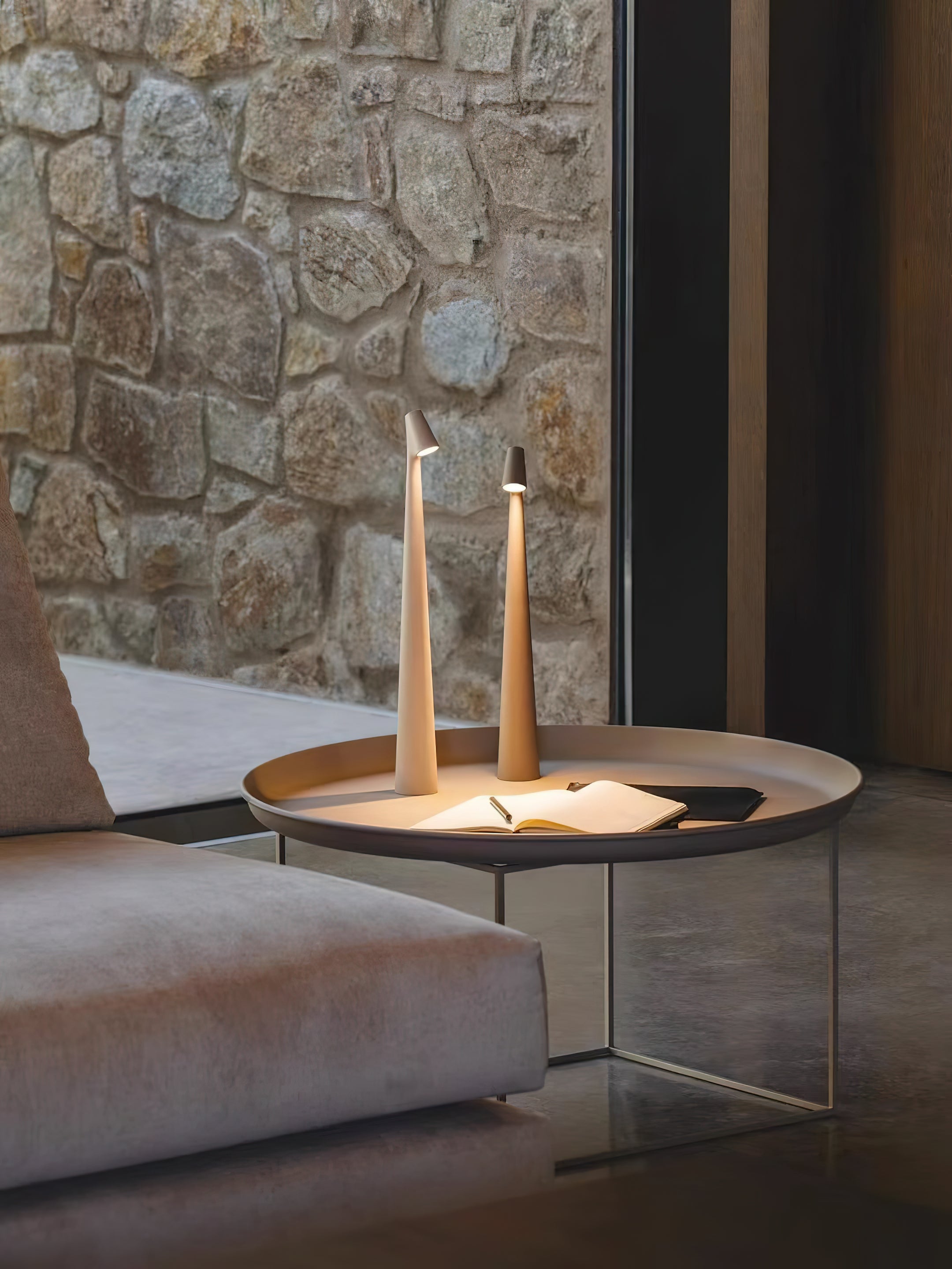 Nirerora Acrylic Minimalist Table Lamp