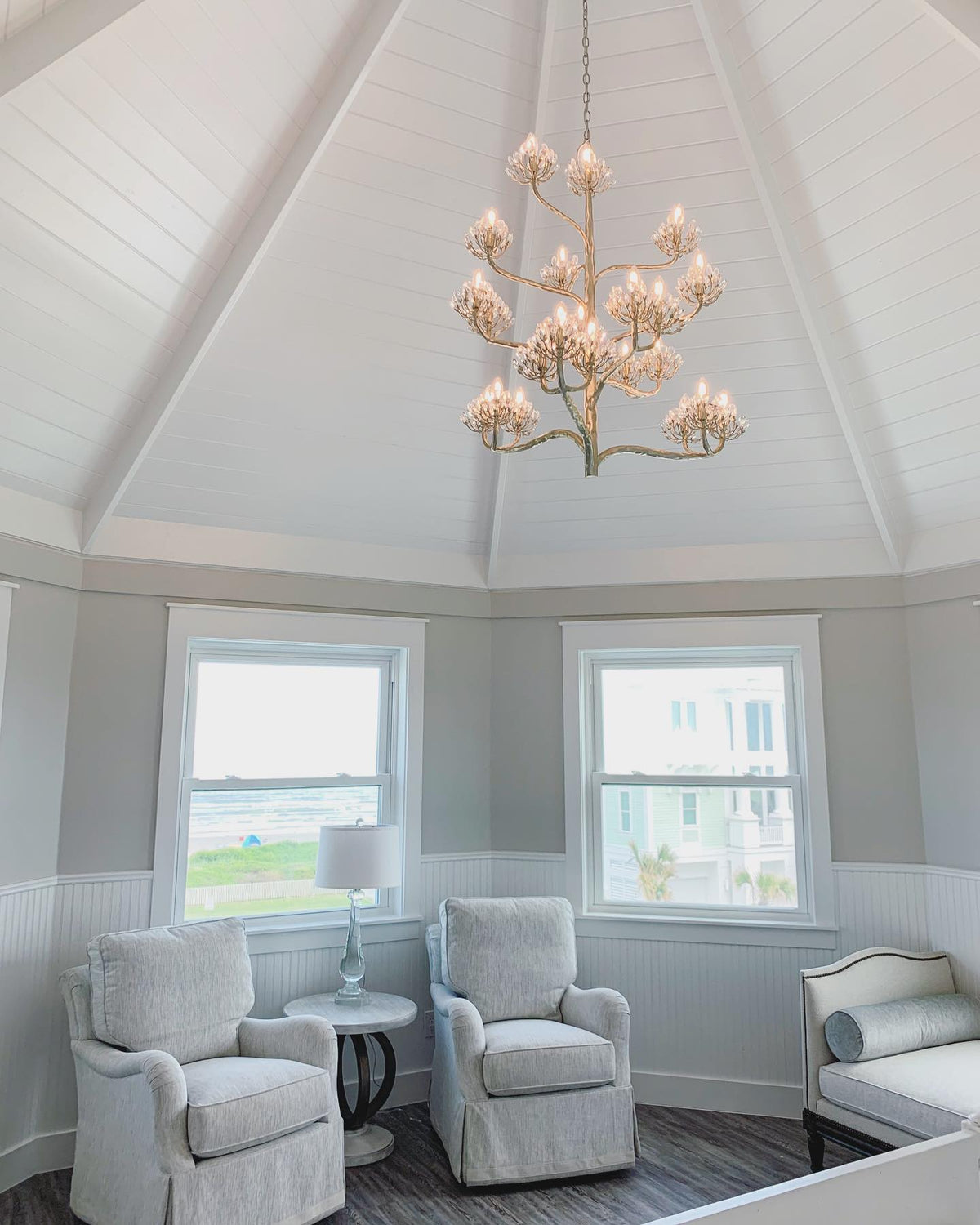Agave Postmodern Luxury Americana Crystal Chandelier