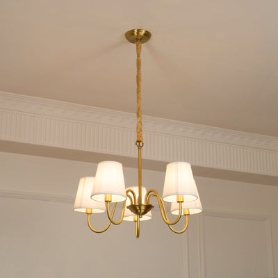 Dalen Traditional Stacey Fabric Chandelier