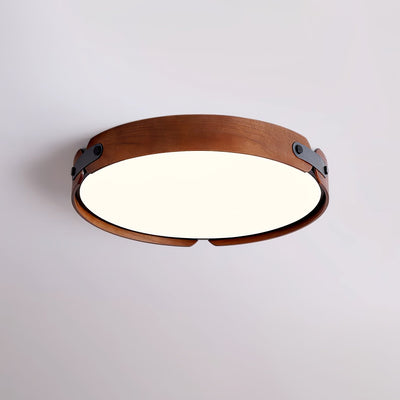 Edan Modern Minimalist Wood Ceiling Light