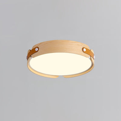 Edan Modern Minimalist Wood Ceiling Light