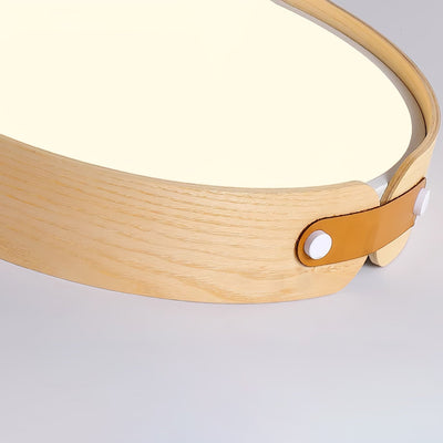 Edan Modern Minimalist Wood Ceiling Light
