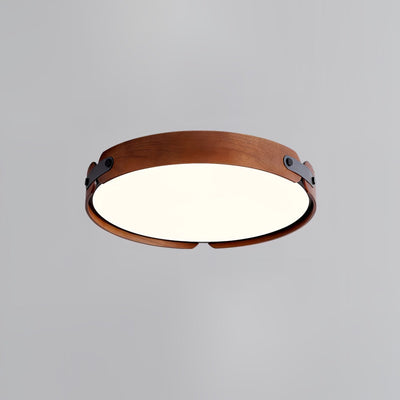 Edan Modern Minimalist Wood Ceiling Light