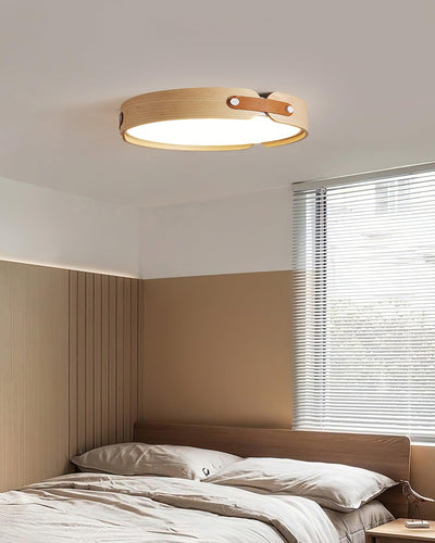 Edan Modern Minimalist Wood Ceiling Light