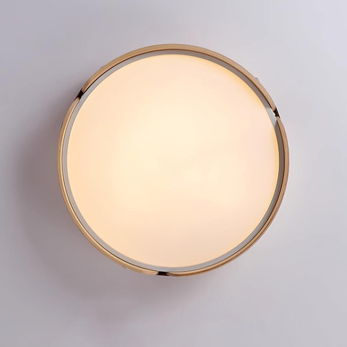 Rosestead Wood Flush Mount Ceiling Light