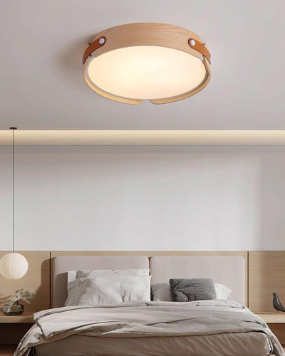 Edan Modern Minimalist Wood Ceiling Light