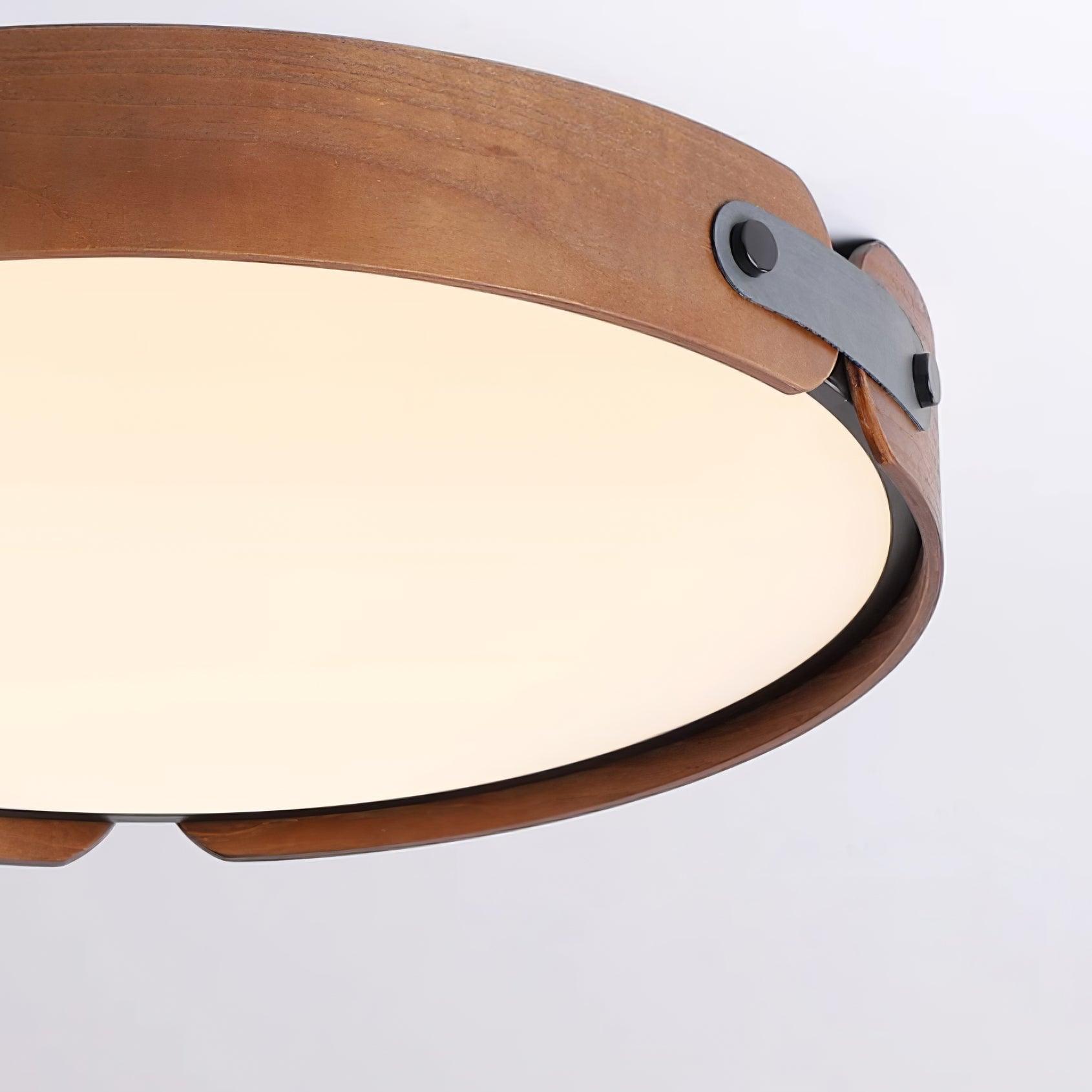 Edan Modern Minimalist Wood Ceiling Light