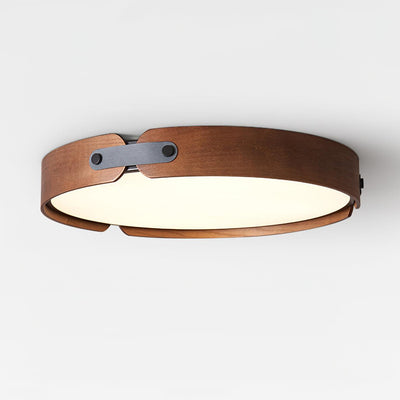 Edan Modern Minimalist Wood Ceiling Light