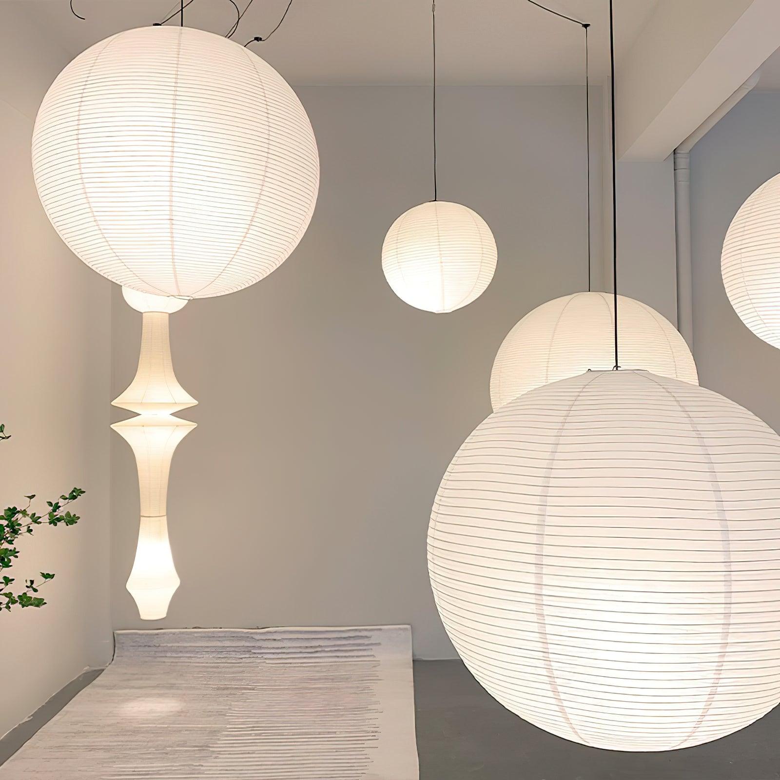 Niveriella Pendant Lamp Paper Lantern for Living Room