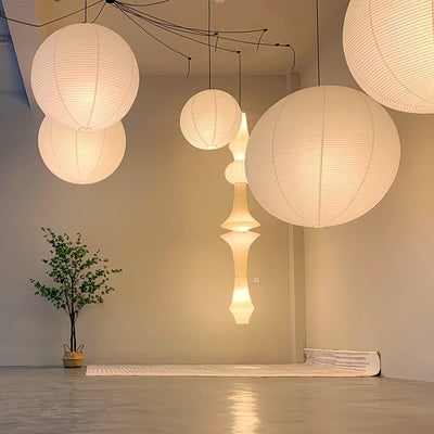 Niveriella Pendant Lamp Paper Lantern for Living Room