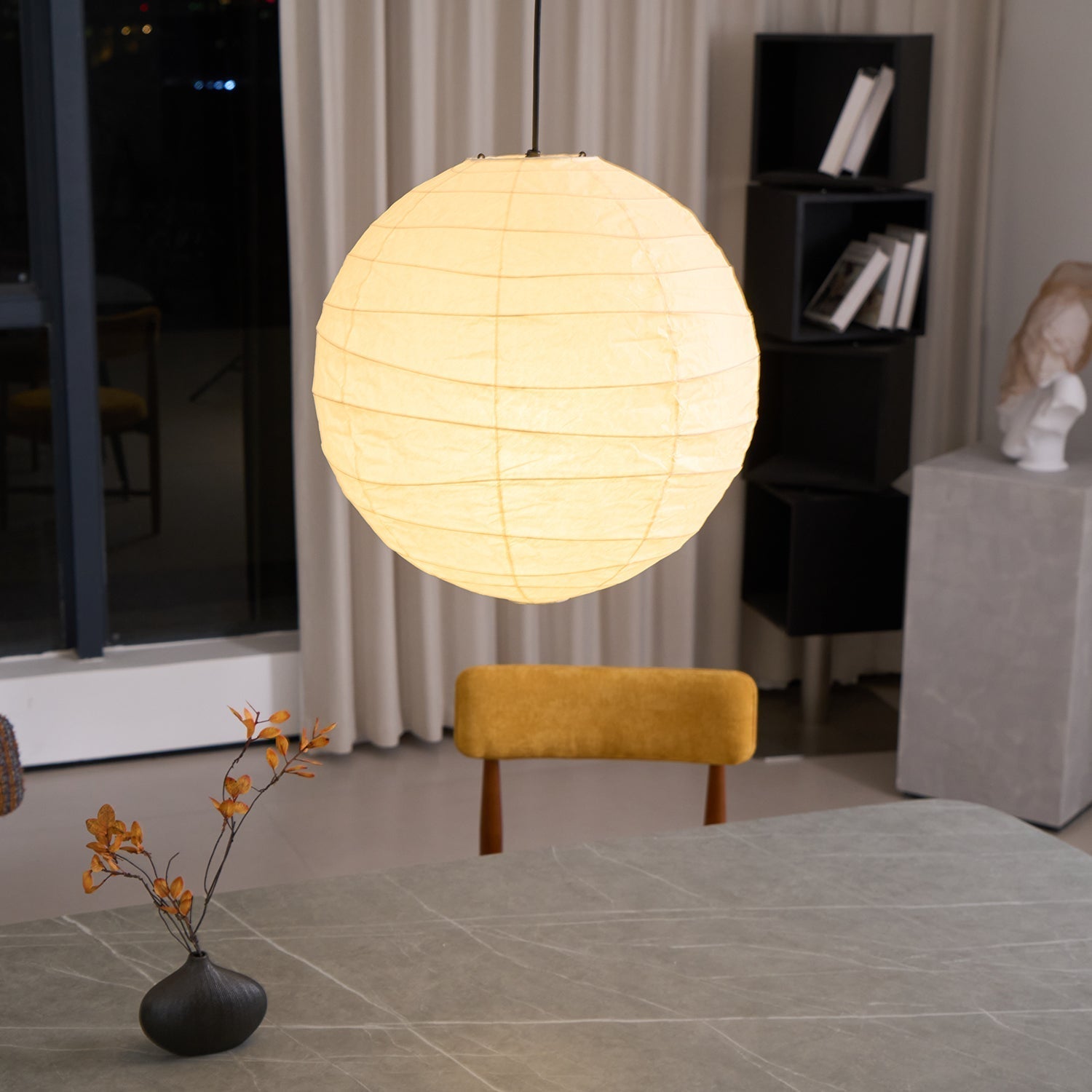 Lunalora Paper Vintage Pendant Lamp