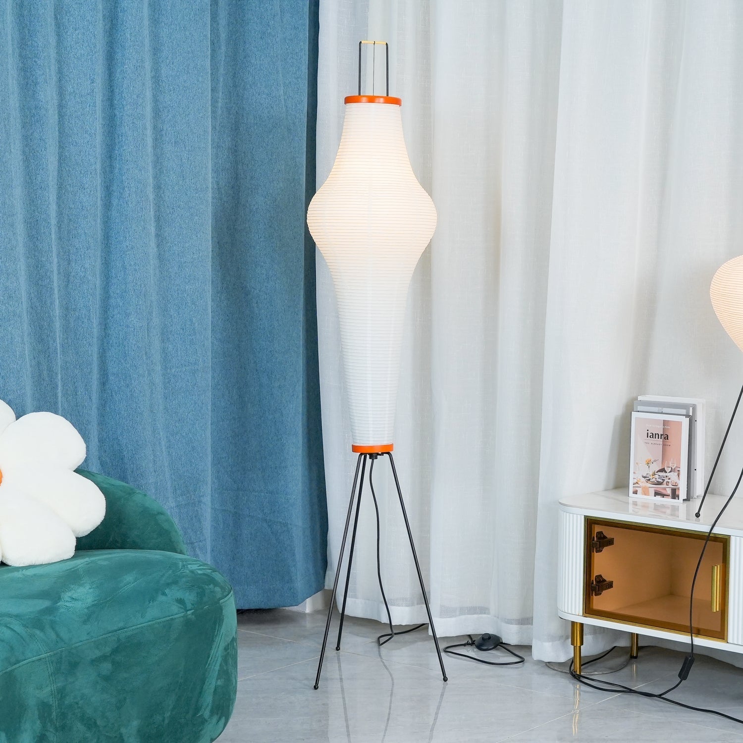 Krelix Paper Scandinavian Floor Lamp