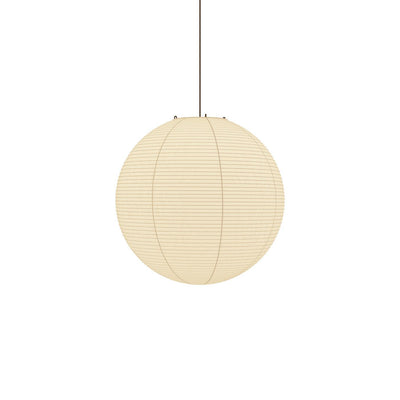 Noveno Pendant Lamp Bamboo Washi Paper Round