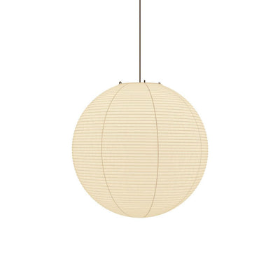 Noveno Pendant Lamp Bamboo Washi Paper Round