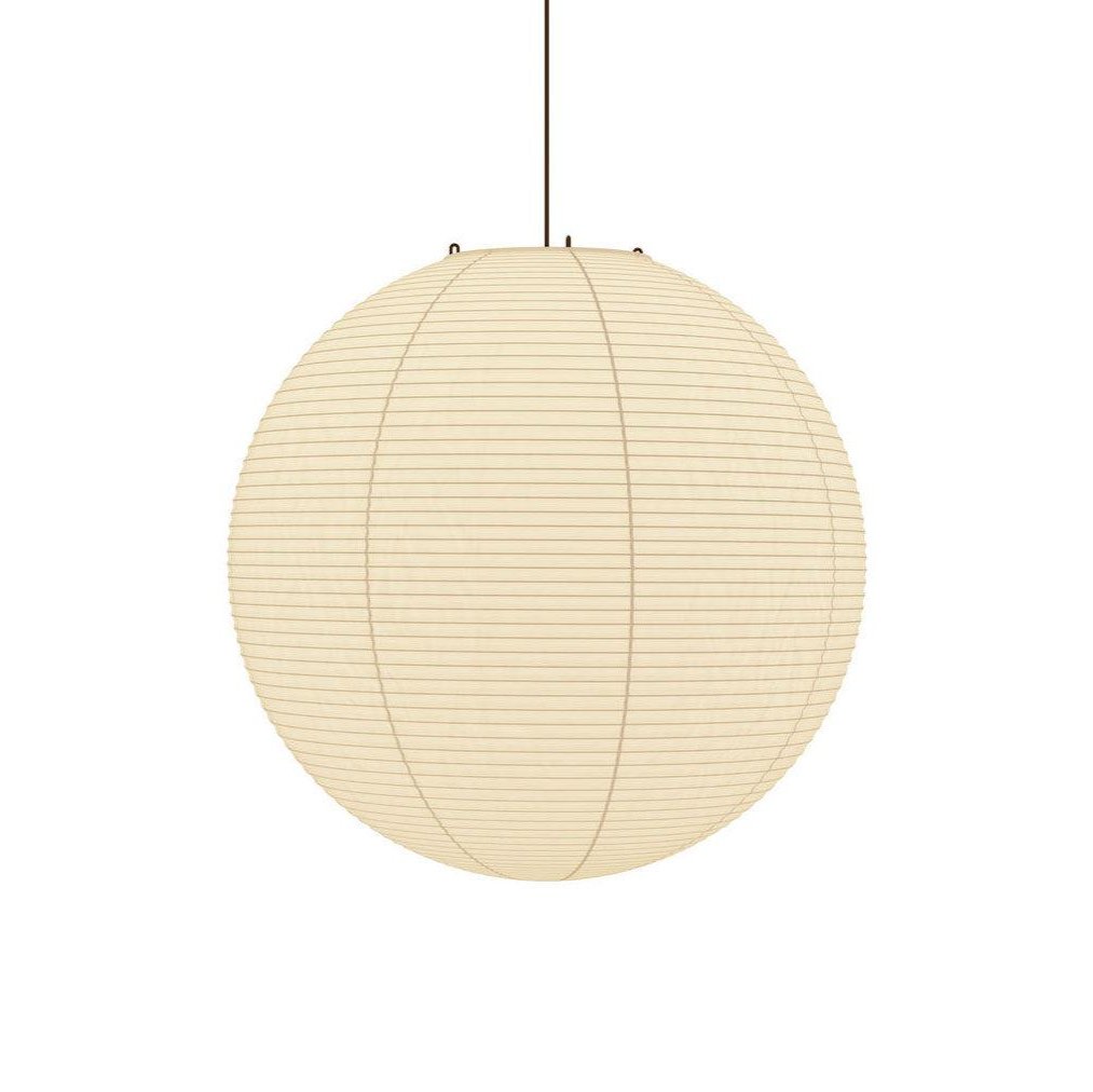 Noveno Pendant Lamp Bamboo Washi Paper Round