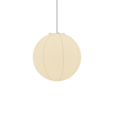 Noveno Pendant Lamp Bamboo Washi Paper Round