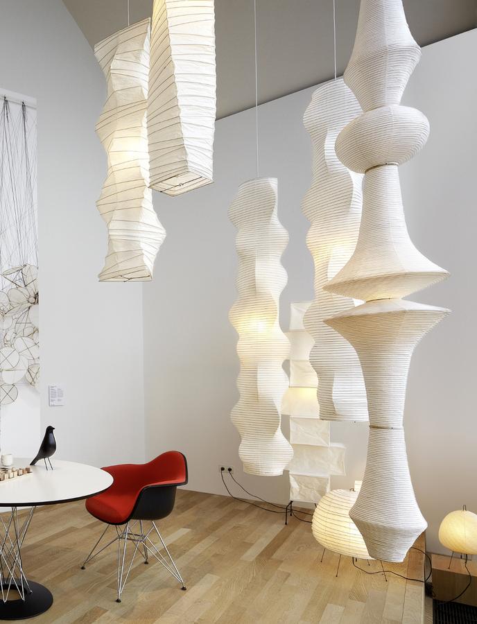 Avara Paper Floor Lamp - Neutral Decor