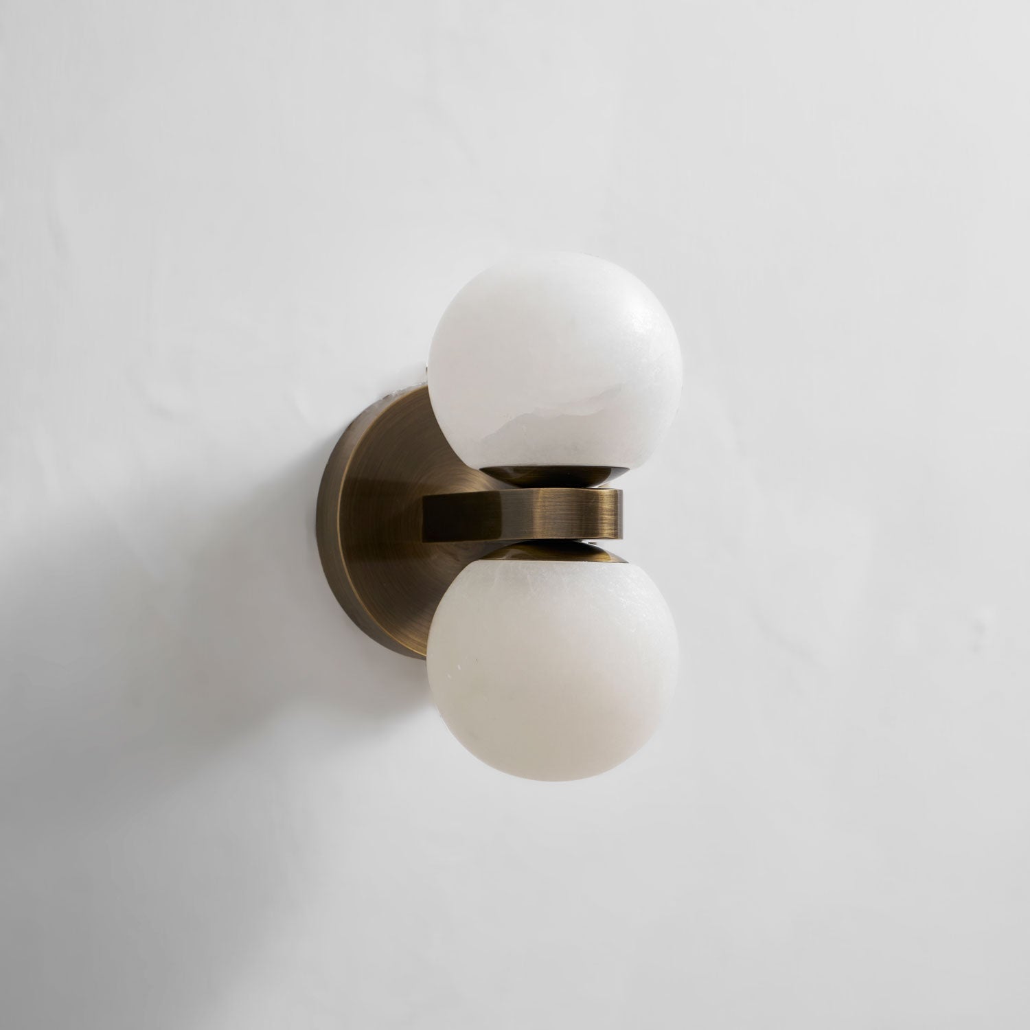 Lumenor Alabaster Celestia Orb Wall Light