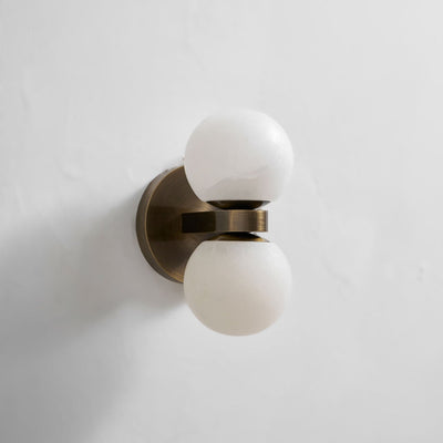 Lumenor Alabaster Celestia Orb Wall Light
