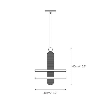 Ildvuvye Individual Creativity Comet Pendant Lamp