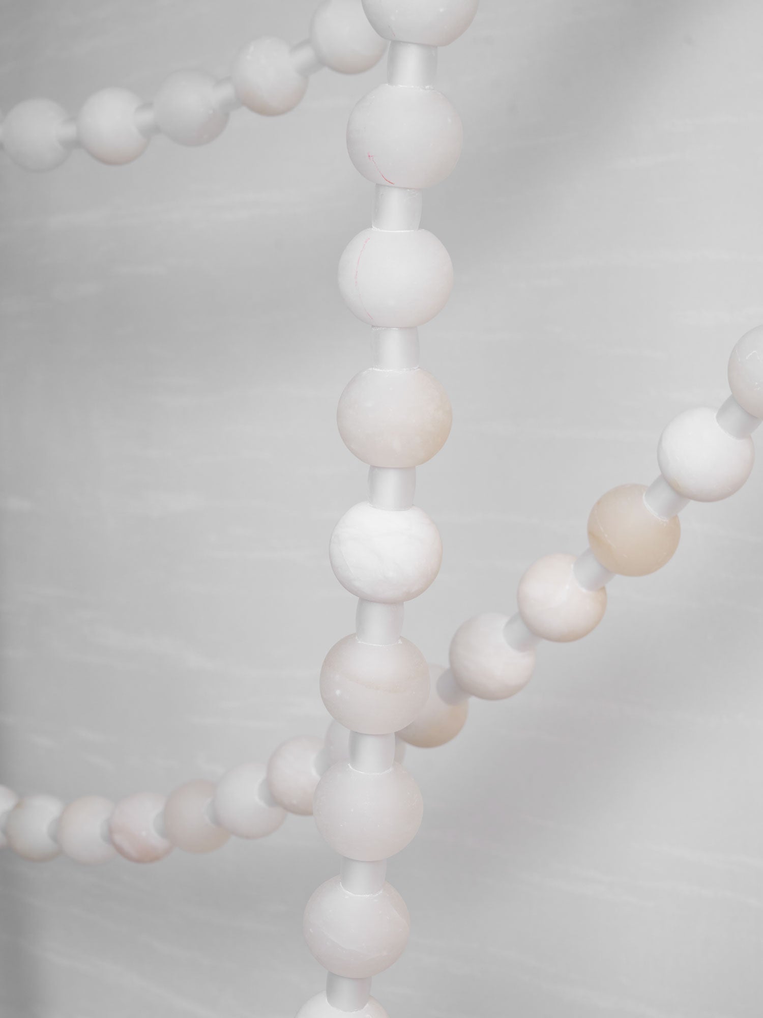 Grempt Alabaster Pearl Necklace Chandelier