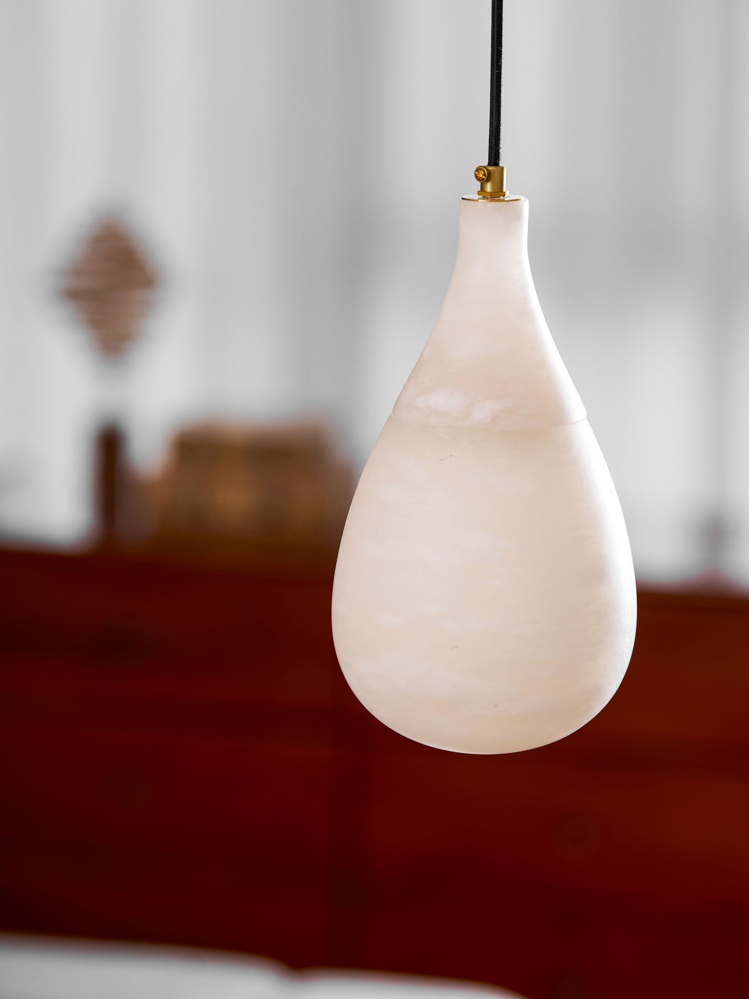 Avenith Alabaster Raindrop Pendant Light