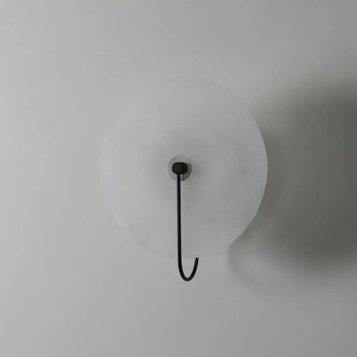 Albeenne Alabaster Globe Wall Lamp