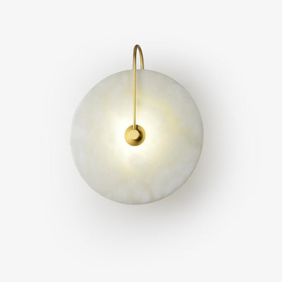 Albeenne Alabaster Globe Wall Lamp