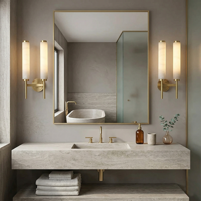 Orinley Alabaster Indoor Wall Light