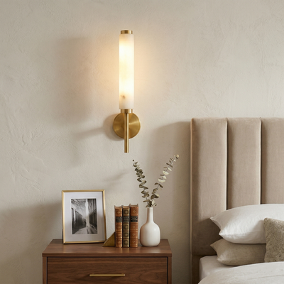 Orinley Alabaster Indoor Wall Light