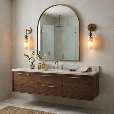 Glenwick Alabaster Indoor Wall Light