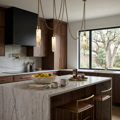 Bellmere Alabaster Pendant Light