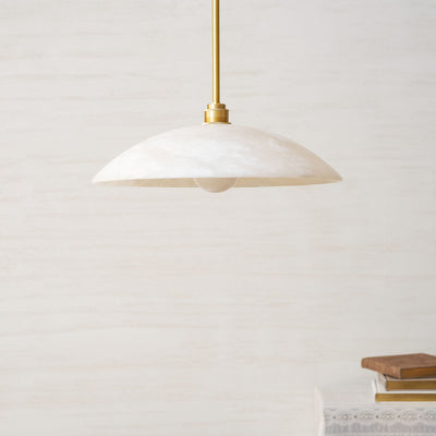 Westmere Alabaster Dome Pendant Light