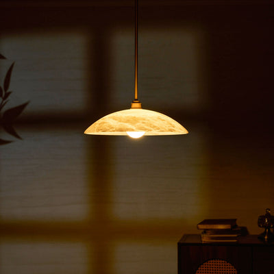 Westmere Alabaster Dome Pendant Light